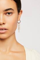 Marquis Fringe Hoops By Joy Dravecky At Free People